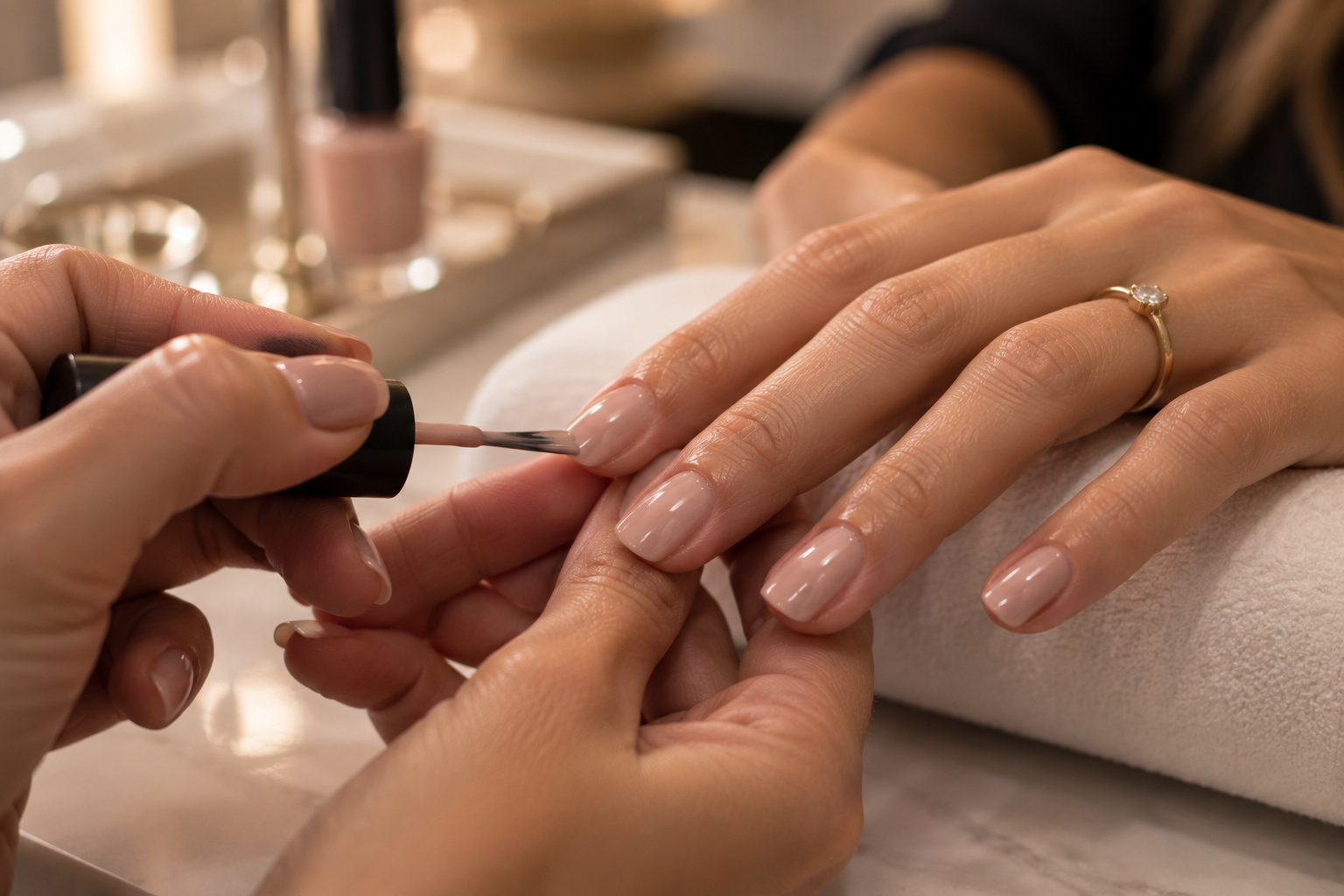 Serviço de manicure na A Bunitta